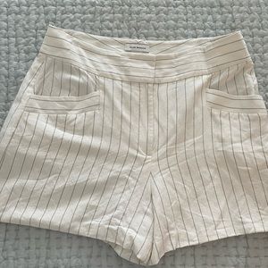 Club Monaco pin stripe shorts